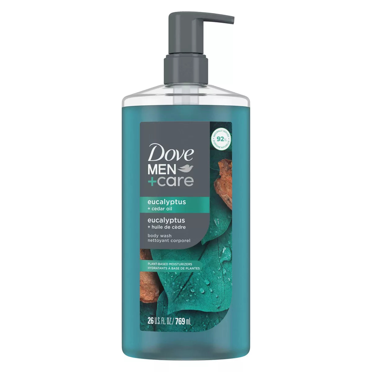 Dove Men+Care Plant-Based Body Wash & Bar Soap Collection