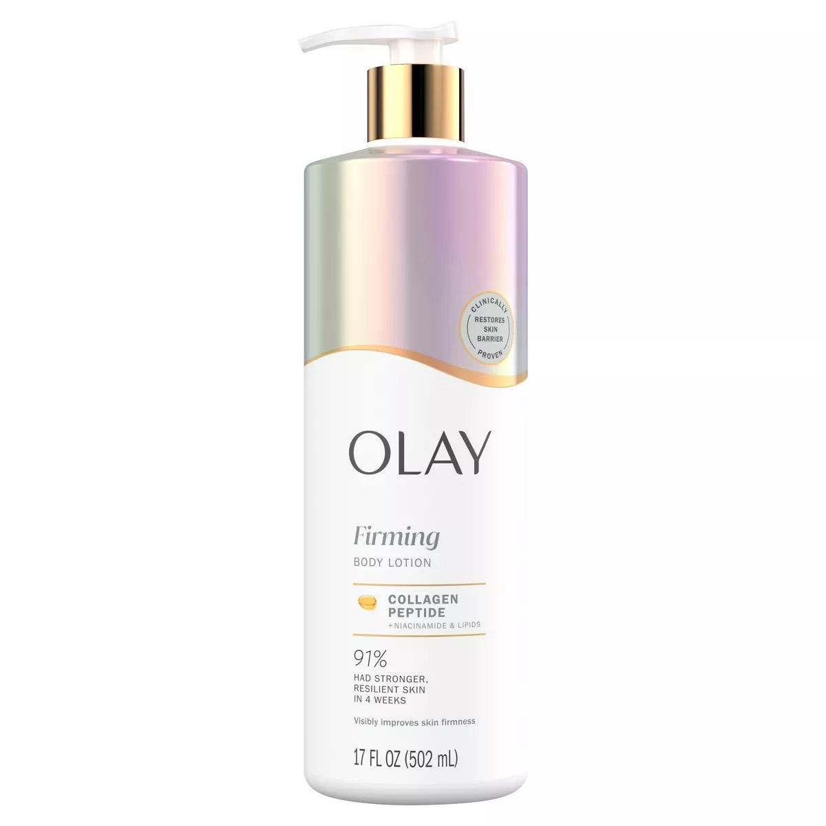 Olay Firming + Collagen 17Oz Lotion Pump: for Normal & Dry Skin, Scented, Whole Body Application