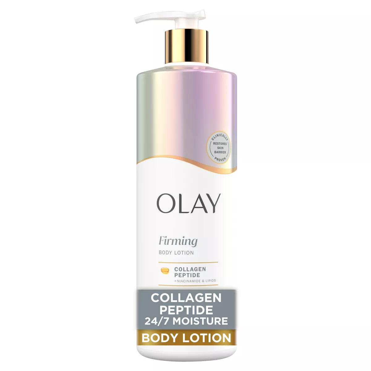 Olay Firming + Collagen 17Oz Lotion Pump: for Normal & Dry Skin, Scented, Whole Body Application