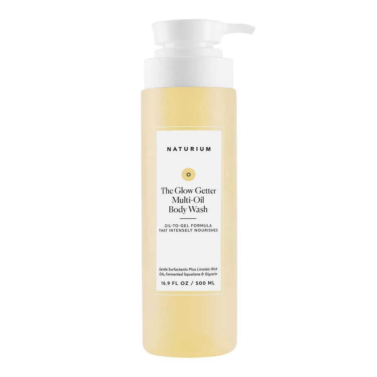 Naturium the Glow Getter Multi-Oil Hydrating Body Wash - 16.9 Fl Oz: Liquid Cleanser for Sensitive, Mature Skin