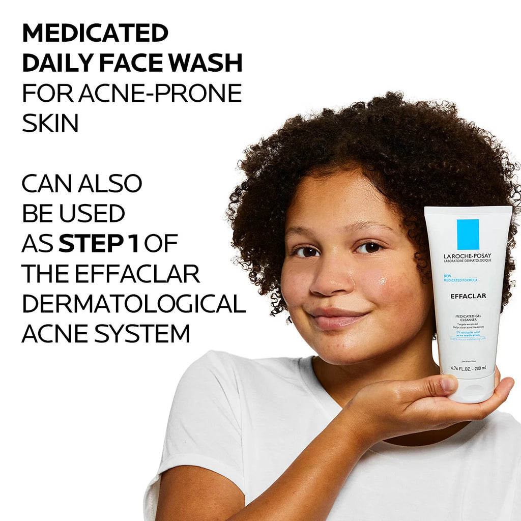 Effaclar Medicated Acne Face Wash, 6.76 Fl Oz