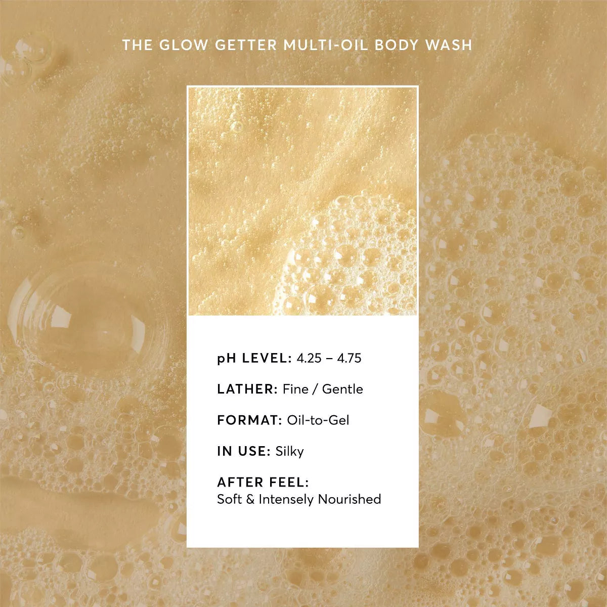 Naturium the Glow Getter Multi-Oil Hydrating Body Wash - 16.9 Fl Oz: Liquid Cleanser for Sensitive, Mature Skin