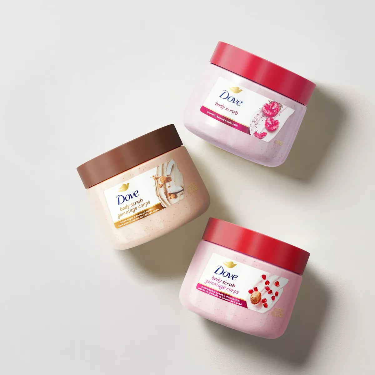 Dove Beauty Exfoliating Body Scrub - Brown Sugar & Coconut Butter - 15Oz: Sulfate-Free, Whole Body, Vegan