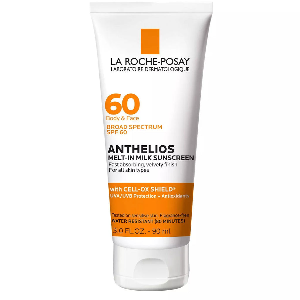 La Roche Posay Anthelios Sunscreen Melt-In-Milk Lotion Face and Body Sunscreen - SPF 60