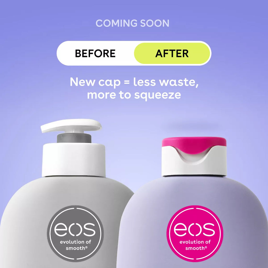 Eos Shea Better Moisture Body Lotion - Vanilla Cashmere - 16 Fl Oz: Plastic Pump, Hypoallergenic, Paraben-Free, for Dry Skin